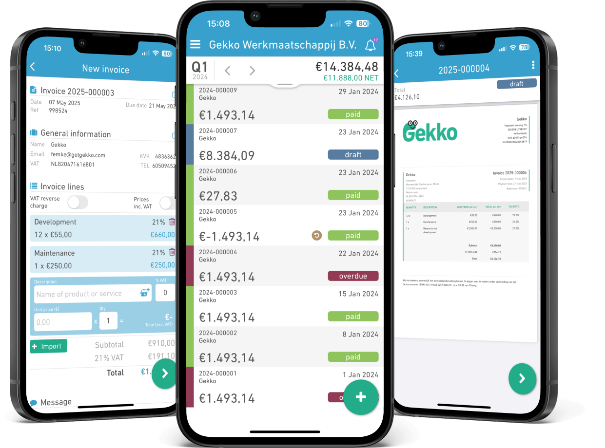 Gekko Invoices